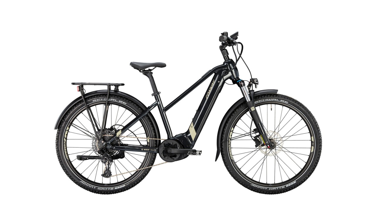 Conway Cairon C 3.0 625Wh black metallic / desert matt 2023 - E-Bike Hardtail Mountainbike Damen