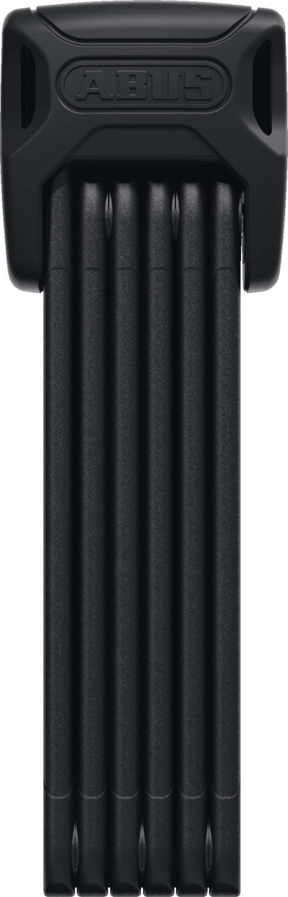 Abus Faltschloss BORDO™ 6000K/90 schwarz + Halter Saddlefix + Regenkappe
