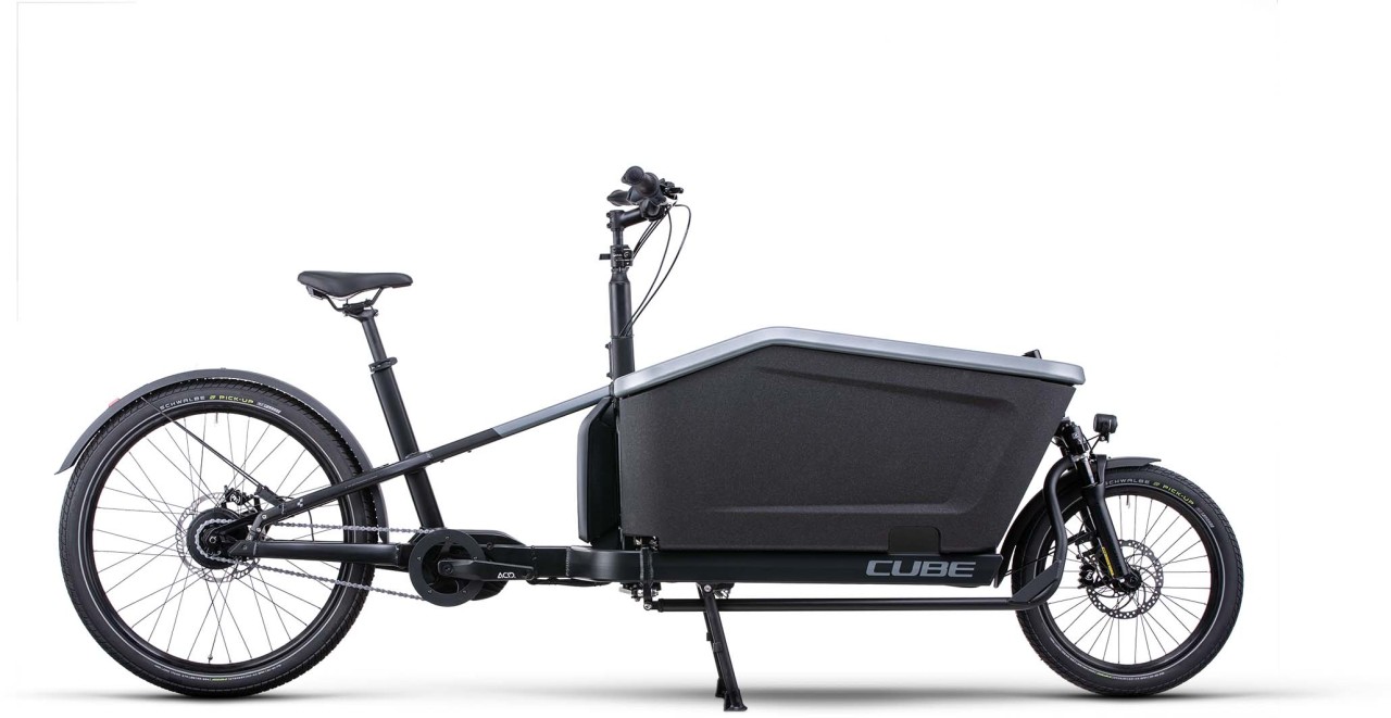 Cube Cargo Hybrid 500 flashgrey n black 2022 - E-Bike Lastenfahrrad