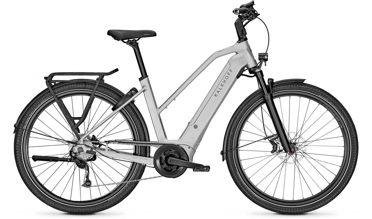 Kalkhoff Endeavour 5.B Move+ lightgrey matt 2023 - E-Bike Trekkingrad Damen