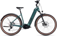 Cube Nuride Hybrid SLX 750 Allroad verde n black 2023 - E-Bike Trekkingrad Tiefeinsteiger