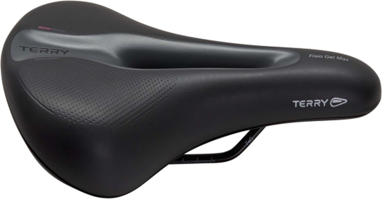 Terry Trekking Sattel Fisio Gel Max Touring Women, schwarz