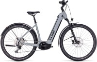 Cube Nuride Hybrid SLX 750 Allroad grey n black 2023 - E-Bike Trekkingrad Tiefeinsteiger