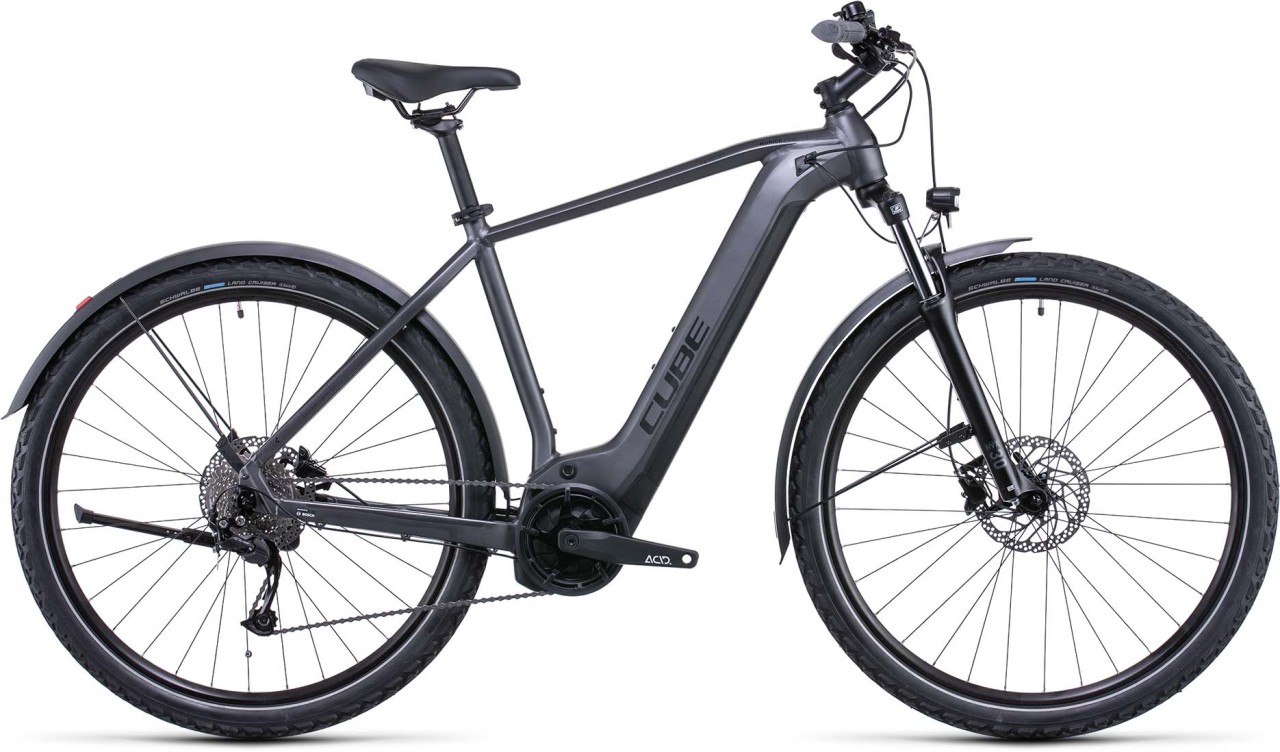 Cube Nuride Hybrid Performance 500 Allroad graphite n black 2022 - E-Bike Hardtail Mountainbike