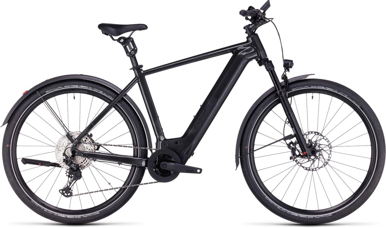 Cube Nuride Hybrid SLT 750 Allroad grey n metal 2023 - E-Bike Trekkingrad Herren
