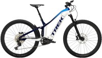 Trek Powerfly FS 7 Crystal White / Alpine-Dark Blue Fade 2022 - E-Bike Fully Mountainbike