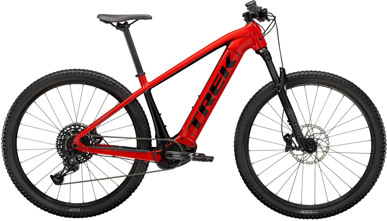 Trek Powerfly 5 Radioactive Red / Trek Black 2021 - E-Bike Hardtail Mountainbike