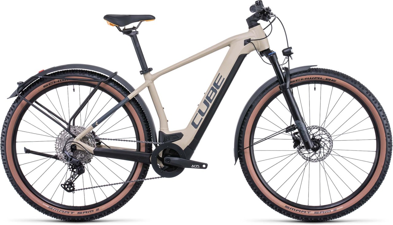 Cube Reaction Hybrid Pro 625 Allroad desert n orange 2022 - E-Bike Hardtail Mountainbike