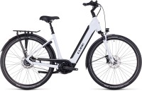 Cube Supreme Hybrid EXC 625 flashwhite n black 2023 - E-Bike Trekkingrad Tiefeinsteiger