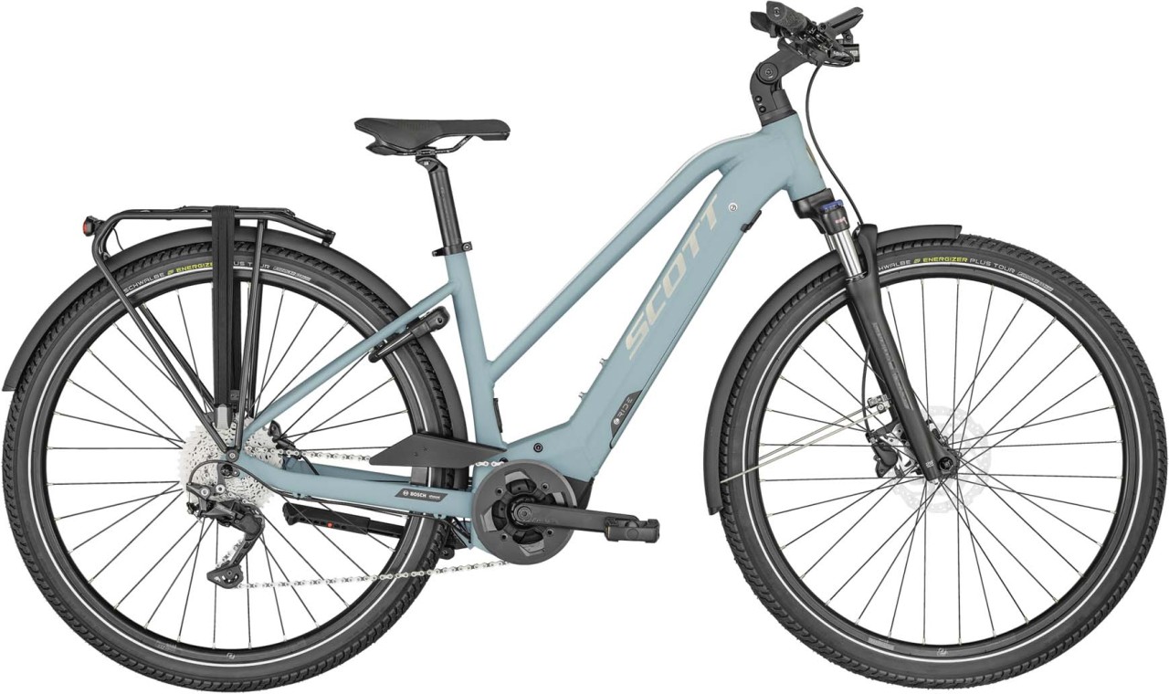 Scott Sub Tour eRIDE 10 Lady Muted Blue 2023 - E-Bike Trekkingrad Damen
