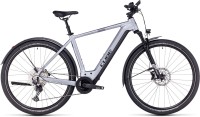 Cube Nuride Hybrid EXC 750 Allroad polarsilver n black 2023 - E-Bike Trekkingrad Herren