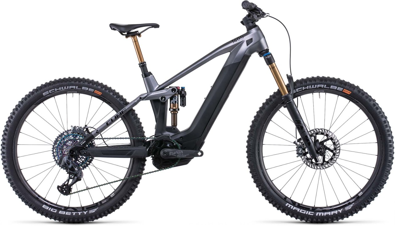 Cube Stereo Hybrid 140 HPC SLT 625 27.5 prizmsilver n carbon 2022 - E-Bike Fully Mountainbike