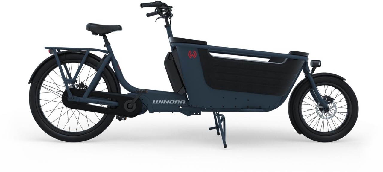Winora F.U.B. 2W Navy matt 2022 - E-Bike Lastenfahrrad