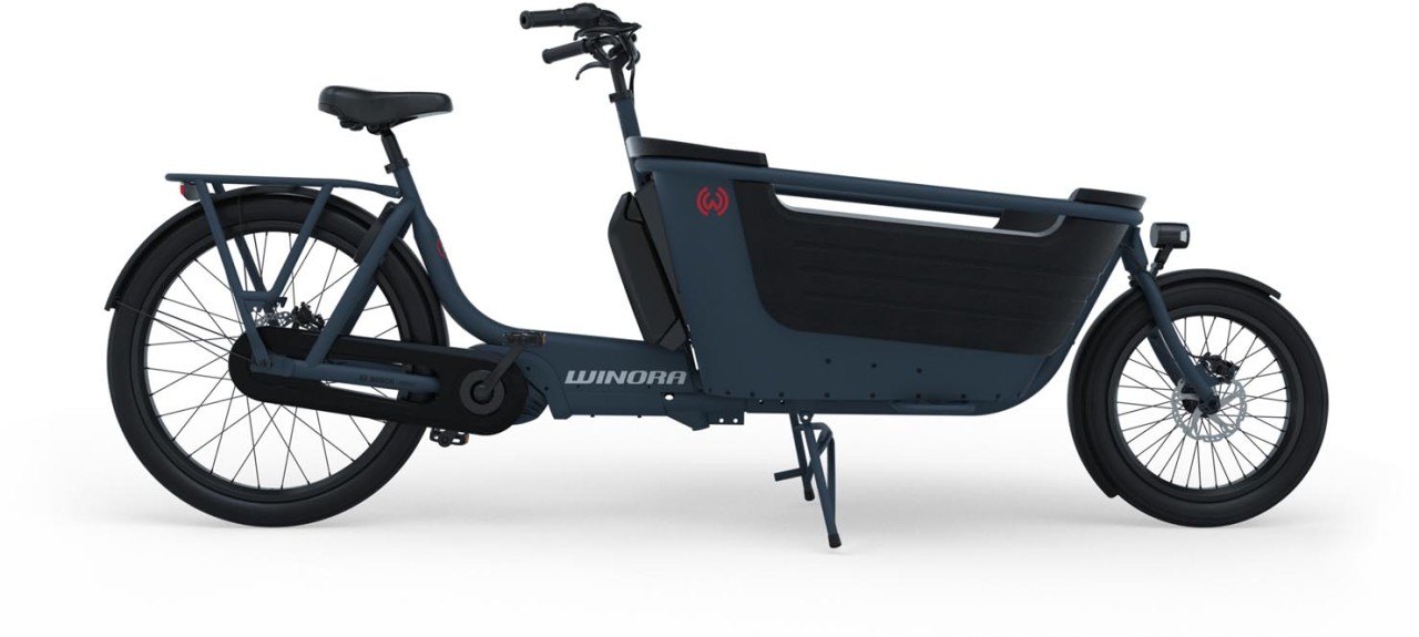 Winora F.U.B. 2W Navy matt 2023 - E-Bike Lastenfahrrad