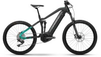 Haibike AllMtn 1 i630Wh anthracite/turqoise 2022 - E-Bike Fully Mountainbike