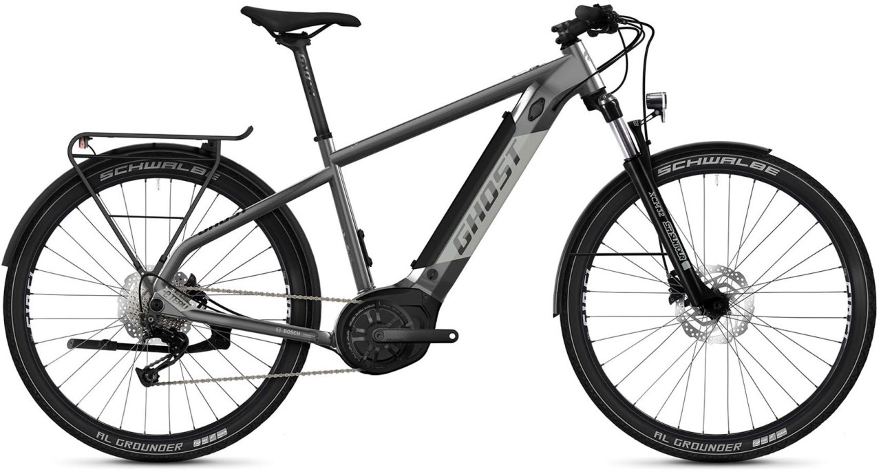 Ghost E-Teru B Essential EQ dark grey / light grey glossy 2022 - E-Bike Hardtail Mountainbike