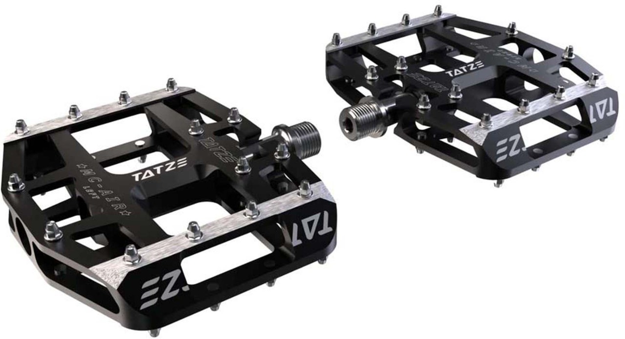 Tatze MC-AIR Flatpedal black silver