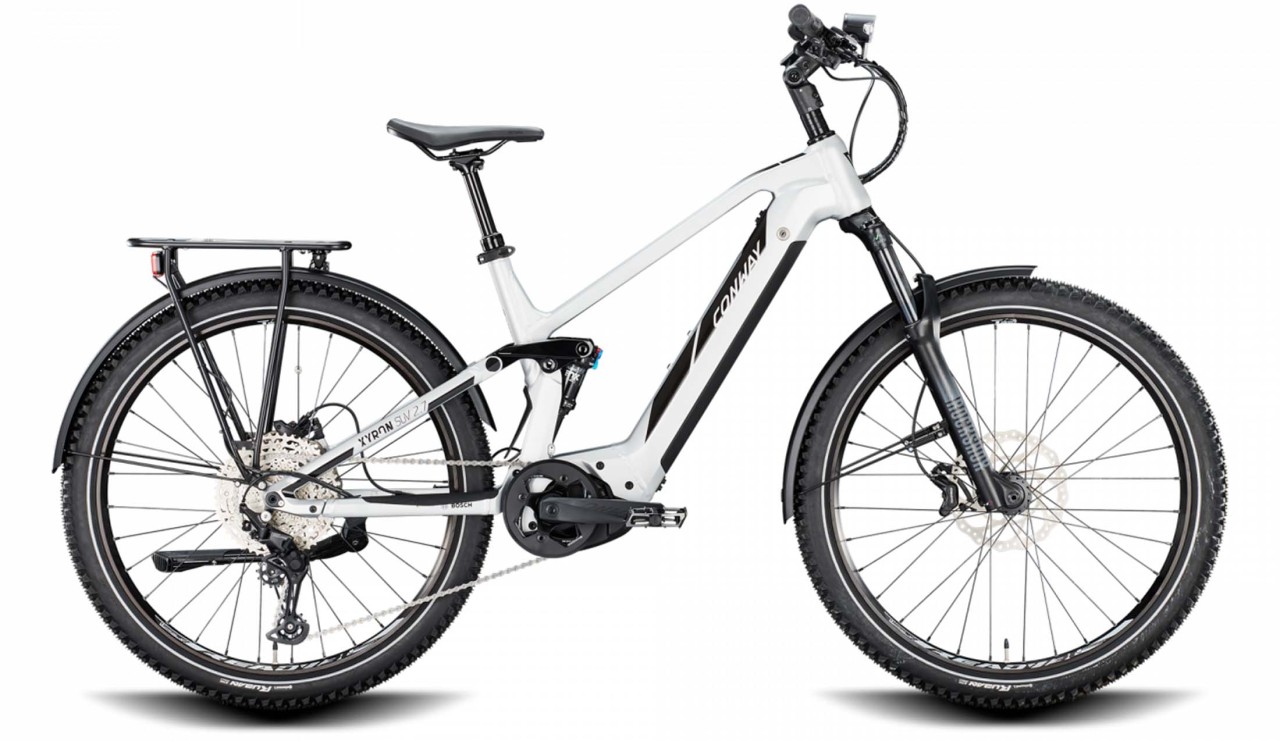 Conway Xyron SUV 2.7 625 silver matt / black 2022 - E-Bike Fully Mountainbike