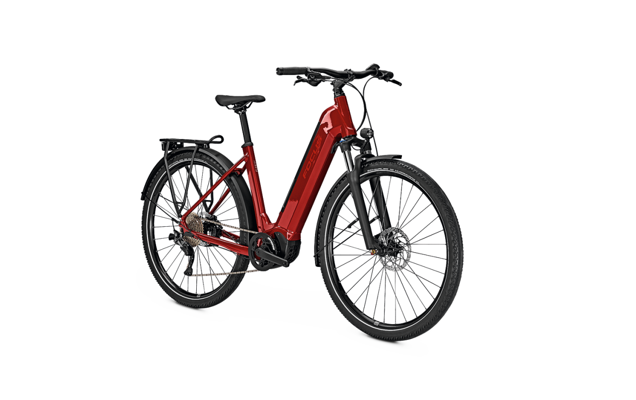 Focus Planet2 6.8 Rust Red 2022 - E-Bike Hardtail Mountainbike Tiefeinsteiger