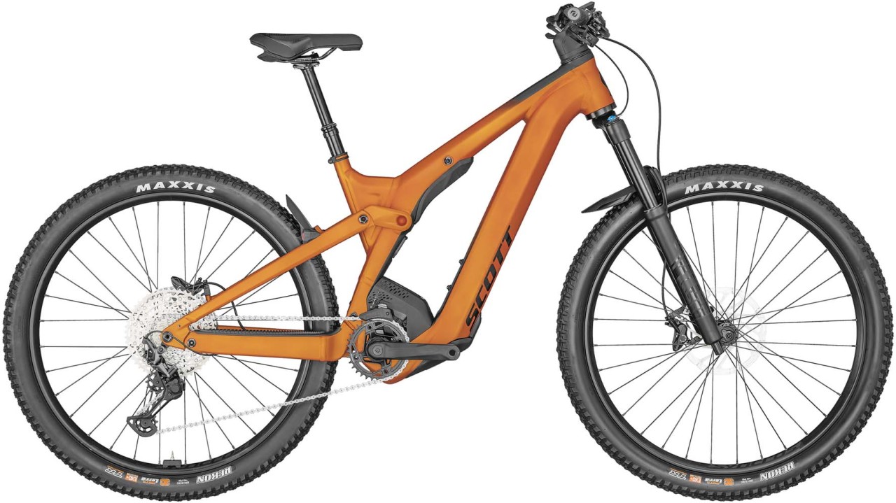 Scott Strike eRIDE 910 EVO Prism Paprika Orange 2023 - E-Bike Fully Mountainbike