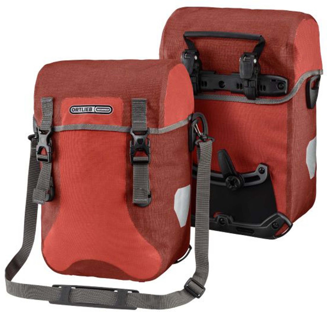 Ortlieb Sport-Packer Plus Hinterradtasche - salsa - dark chili