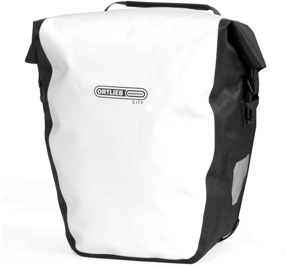 Ortlieb Back-Roller City (Paar) Hinterradtasche weiss