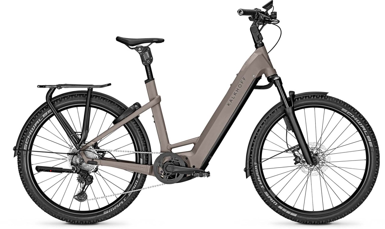 Kalkhoff Entice 7.B Advance+ ABS moonstonegrey matt 2023 - E-Bike Hardtail Mountainbike Tiefeinsteiger