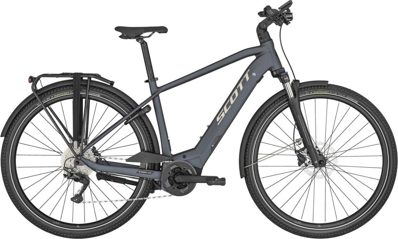 Scott Sub Tour eRIDE 10 Men Petrol Blue 2023 - E-Bike Trekkingrad Herren