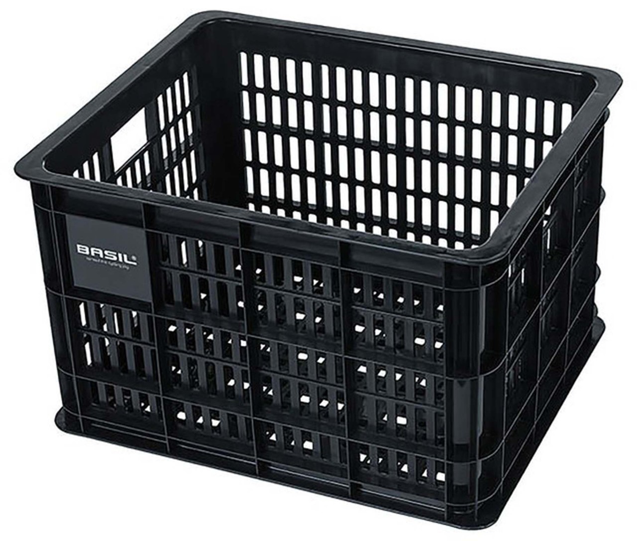 Basil Fahrradkasten Crate M 33 Liter, schwarz