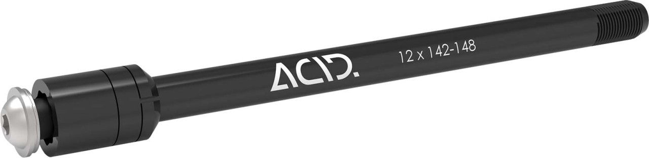 ACID Steckachse M12x1.0 142-148 mm für Fahrradanhänger black