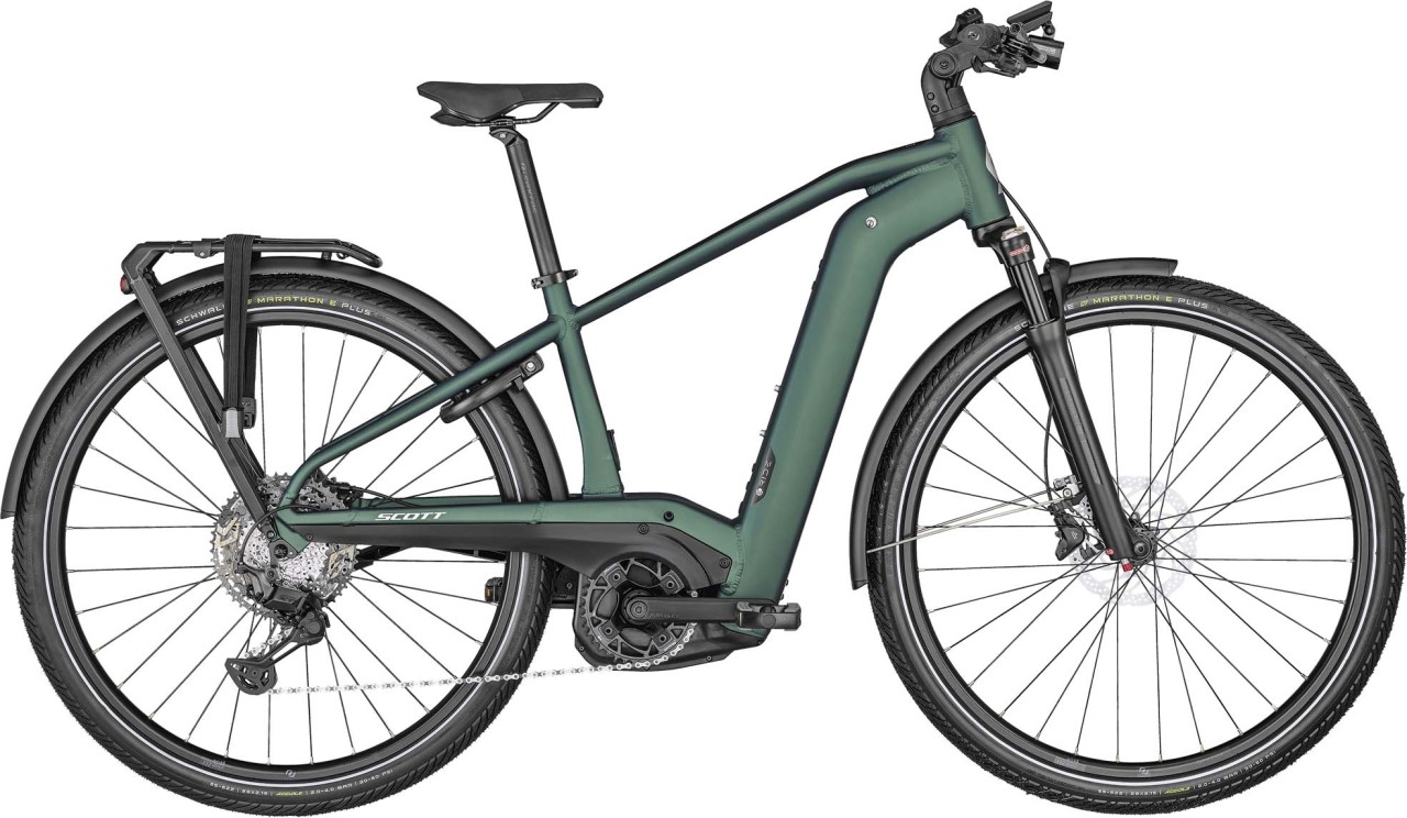 Scott Sub eRIDE EVO Men prism green / brushed metallic 2022 - E-Bike Trekkingrad Herren