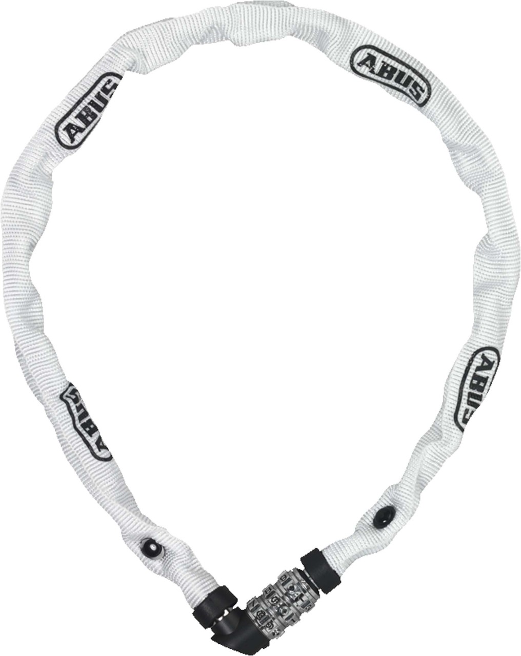 Abus Kettenschloss Web 1200/60/4 weiß