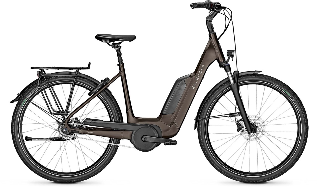Kalkhoff Image 1.B Move RT crystalgrey matt 2023 - E-Bike Trekkingrad Tiefeinsteiger