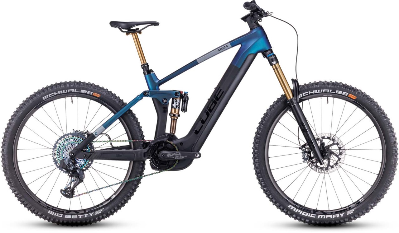 Cube Stereo Hybrid 160 HPC SLT 750 27.5 nebula n carbon 2023 - E-Bike Fully Mountainbike