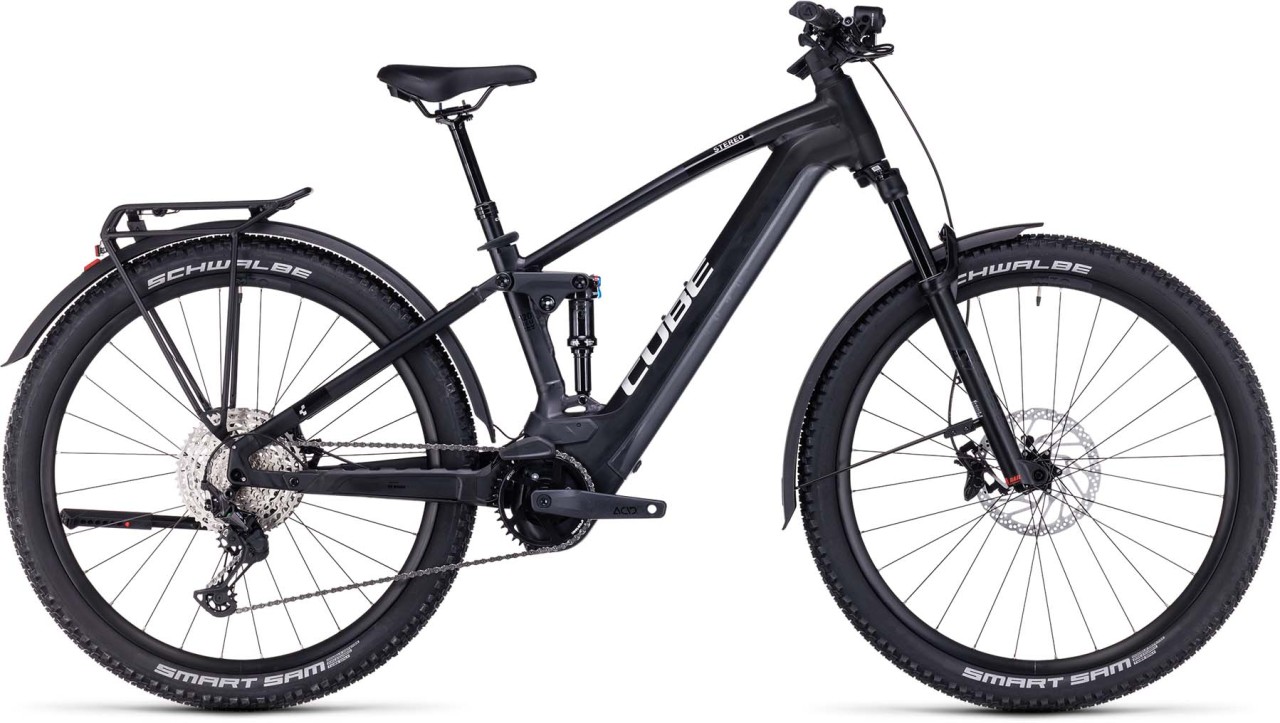 Cube Stereo Hybrid 120 SLX Allroad 750 black n metal 2023 - E-Bike Fully Mountainbike