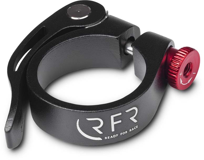 RFR Sattelklemme mit Schnellspanner 34,9 mm black n red
