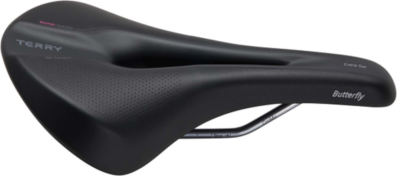 Terry Sattel SportComfort Butterfly Exera Gel Max Women schwarz