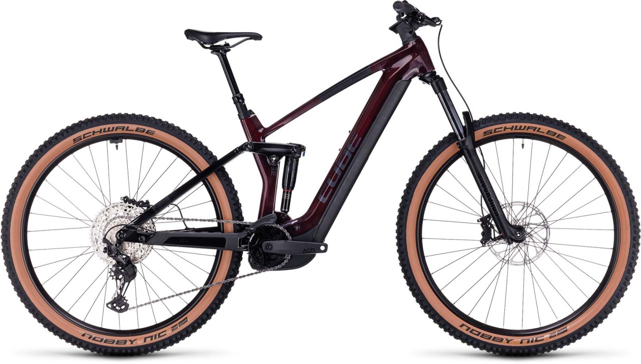 Cube Stereo Hybrid 140 HPC Race 750 liquidred n black 2023 - E-Bike Fully Mountainbike