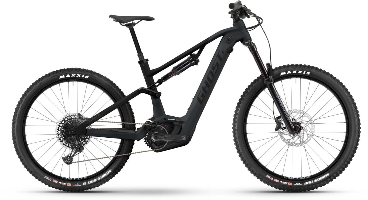 Ghost E-ASX 160 Universal anthracite / black 2023 - E-Bike Fully Mountainbike