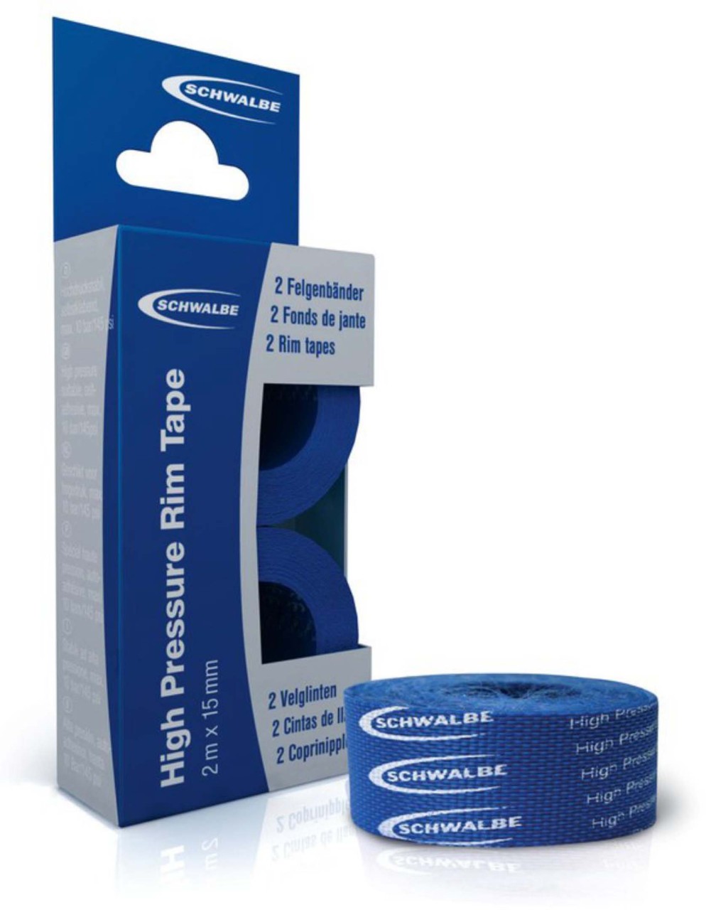 Schwalbe Gewebefelgenband Schwalbe HP, 2m x18mm, Rolle, selbstklebend, 2er Set