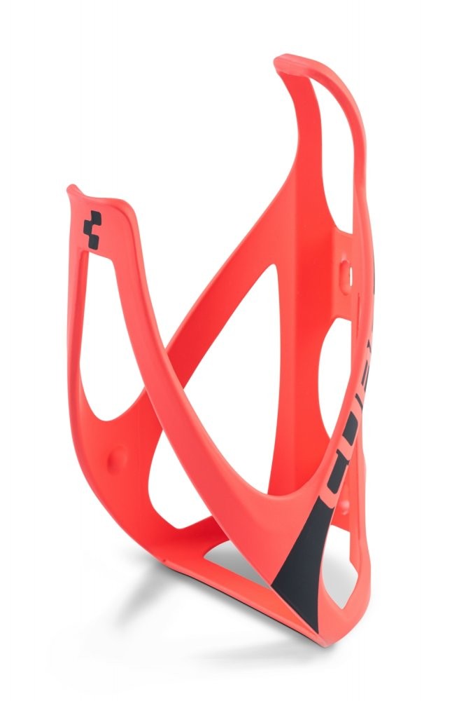 CUBE Flaschenhalter HPP - matt coral´n´black