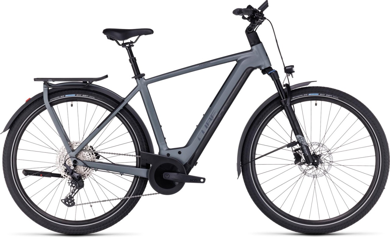 Cube Kathmandu Hybrid Pro 750 flashgrey n metal 2024 - E-Bike Trekkingrad Herren