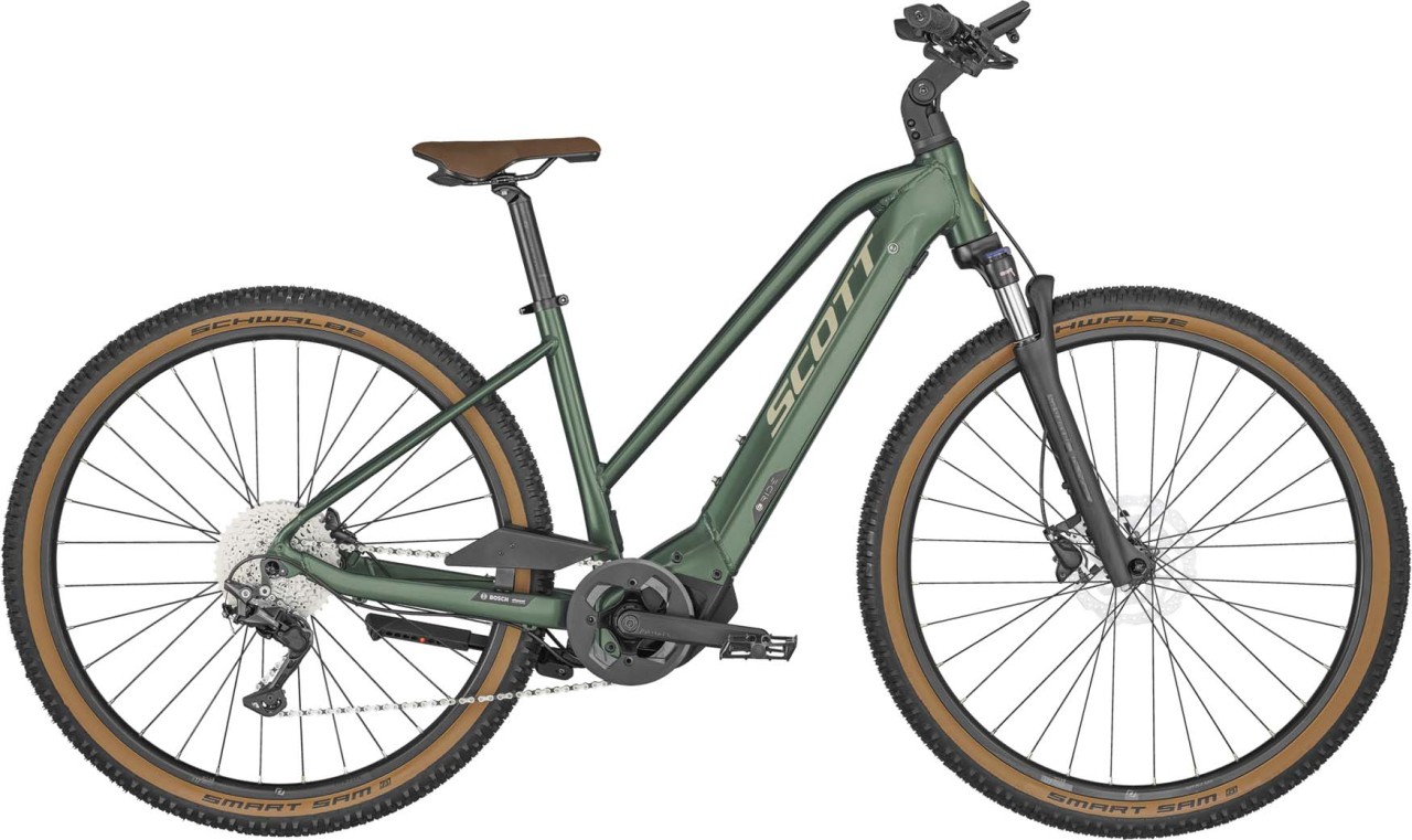 Scott Sub Cross eRIDE 10 Lady Malachite Green 2023 - E-Bike Crossrad Damen