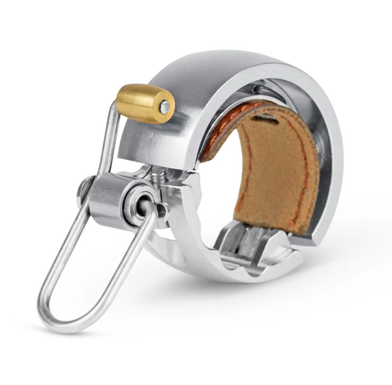 Knog Glocke Oi Luxe small silver | Lenkerdurchmesser: 22,2 mm