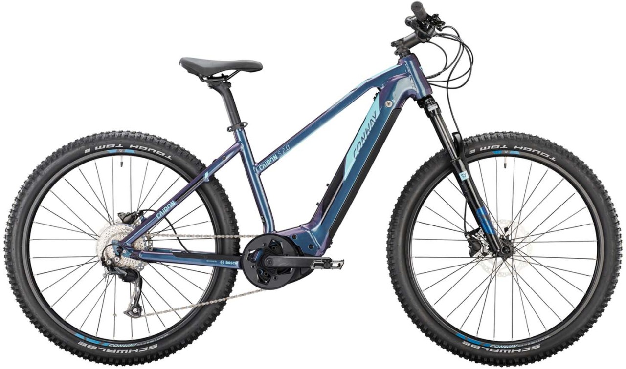 Conway Cairon S 2.0 625 darkpetrol metallic / lightblue 2022 - E-Bike Hardtail Mountainbike Damen