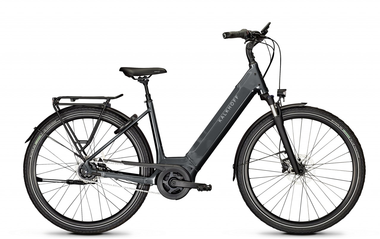 Kalkhoff Image 3.B Advance RT diamondblack glossy 2023 - E-Bike Trekkingrad Tiefeinsteiger