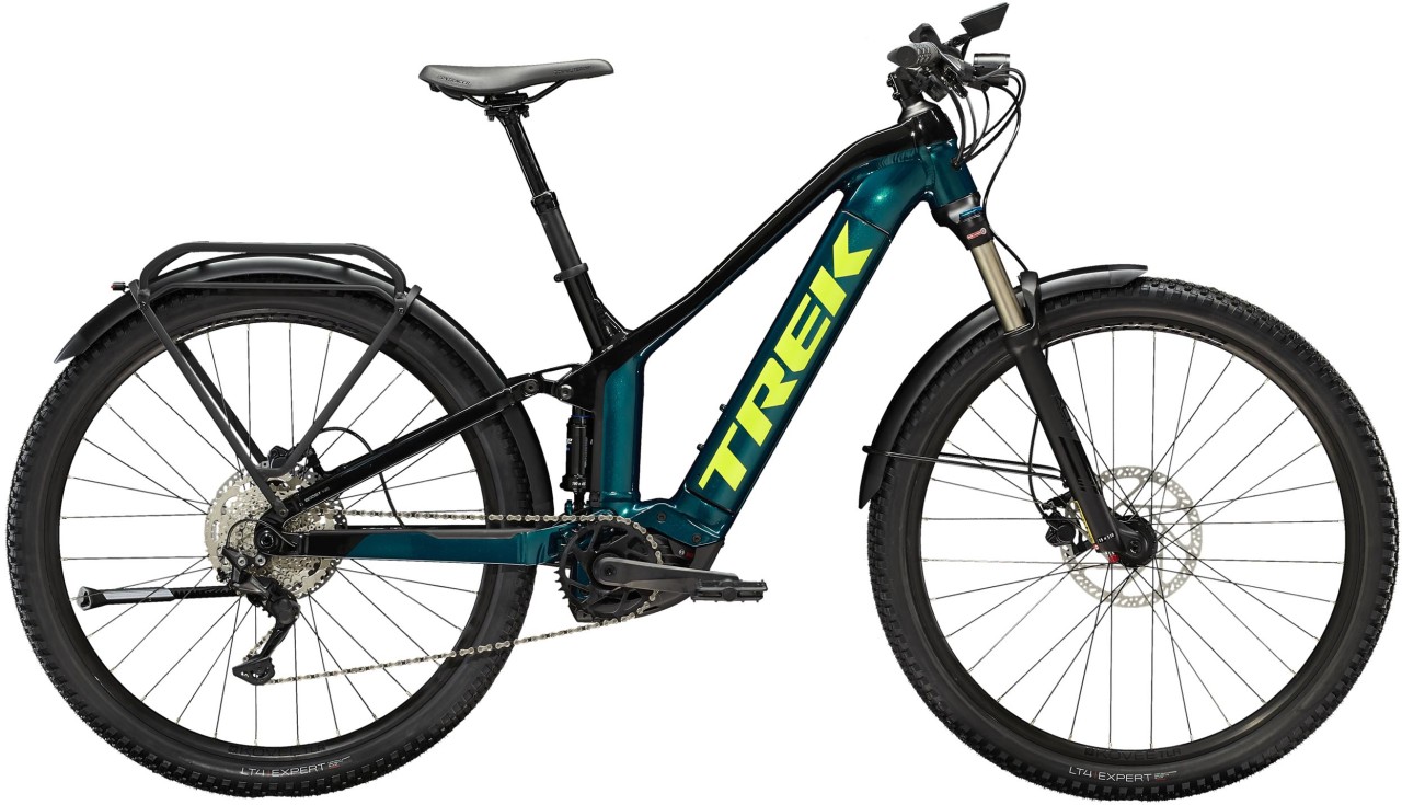 Trek Powerfly FS 4 Equipped Dark Aquatic / Trek Black 2022 - E-Bike Fully Mountainbike