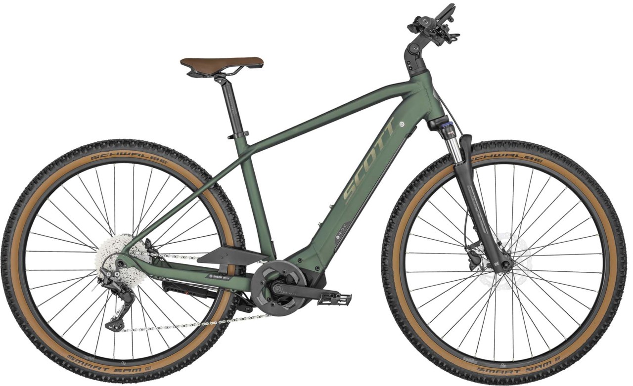 Scott Sub Cross eRIDE 10 Men Malachite Green 2023 - E-Bike Crossrad Herren
