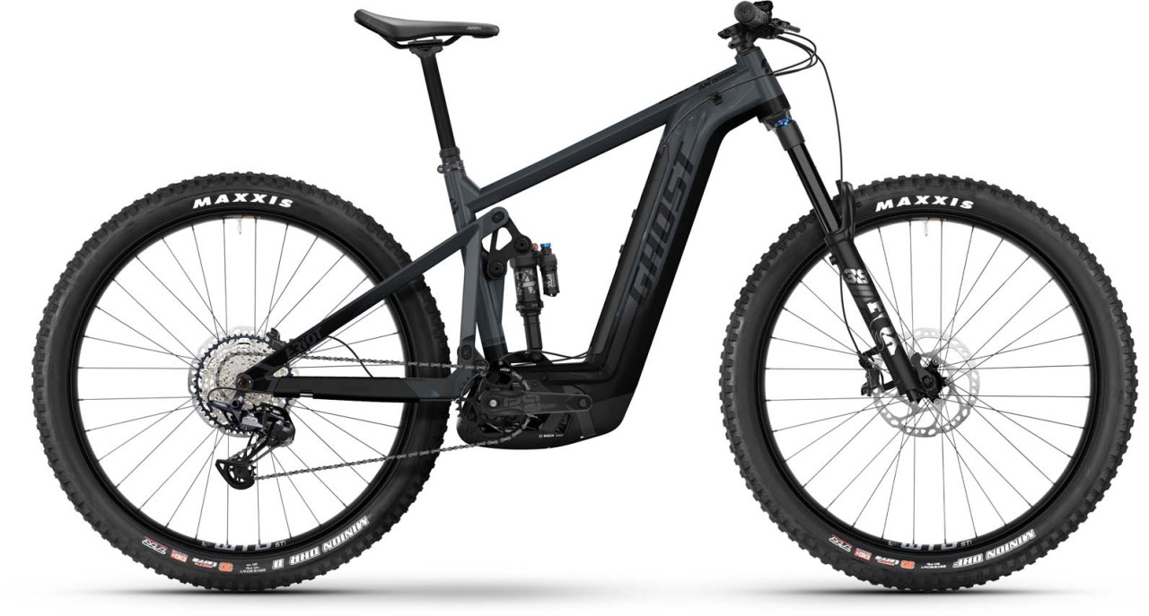 Ghost E-Riot AM Universal dark grey / black 2023 - E-Bike Fully Mountainbike