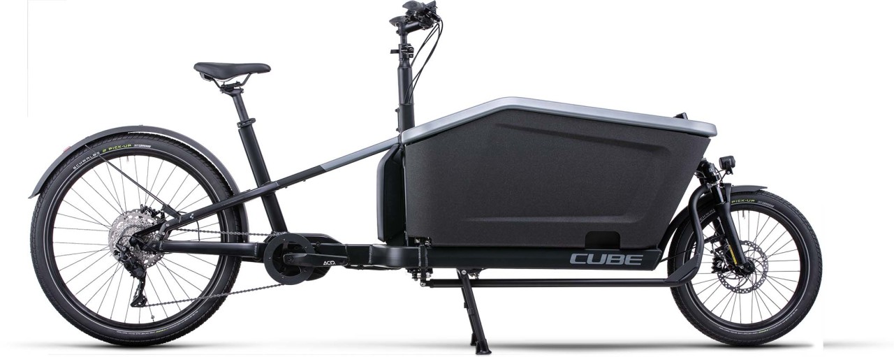 Cube Cargo Sport Dual Hybrid 1000 flashgrey n black 2022 - E-Bike Lastenfahrrad